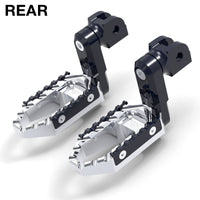 {Passenger}  Fits Ducati 899 Panigale 50mm Adjustable Passenger TRC Touring Wide Foot Pegs