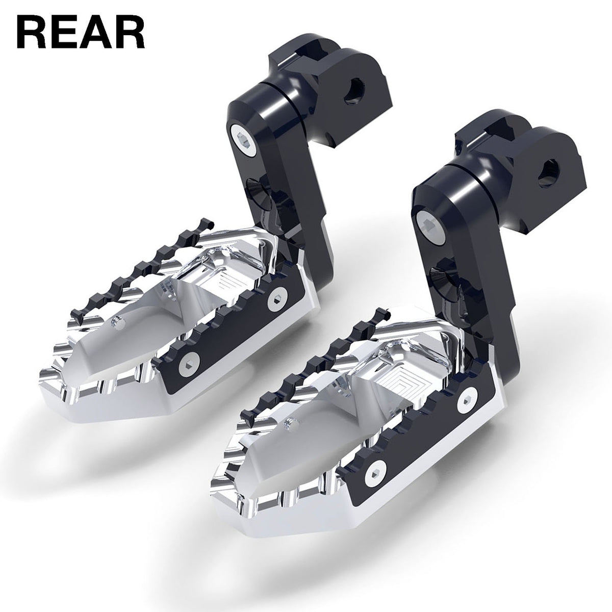 {Passenger}  Fits Aprilia Tuono V4R 50mm Lowering TRC Touring Wide Foot Pegs