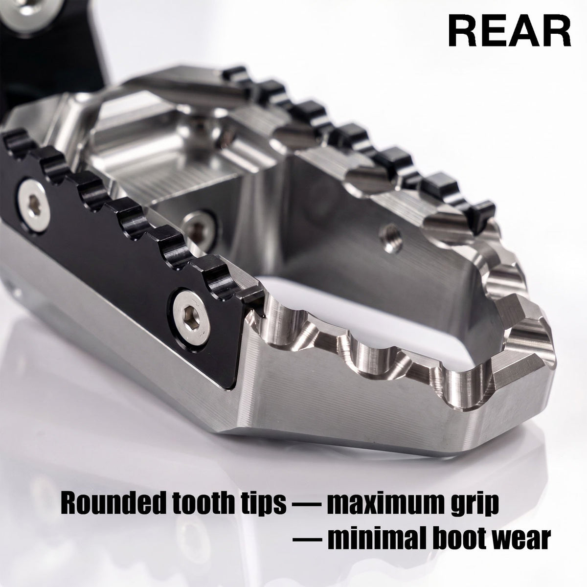 {Passenger}  Fits Ducati 899 Panigale 50mm Adjustable Passenger TRC Touring Wide Foot Pegs