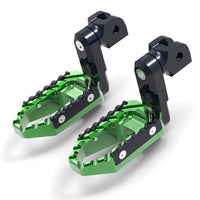 MC Motoparts touring 40mm extension foot pegs for Tuono 125, 660, 1000 V4R, TRC, with adjustable wide design