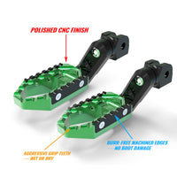 {Front}  Fits Ryvid Anthem 2024 TRC Touring 40mm Adjustable Wide Foot Pegs - MC Motoparts