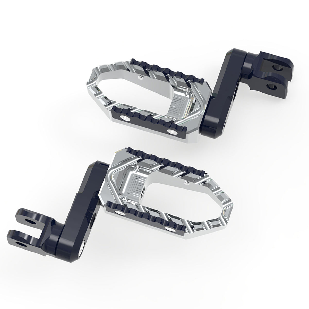 {Front}  Fits Ryvid Anthem 2024 TRC Touring 40mm Adjustable Wide Foot Pegs - MC Motoparts