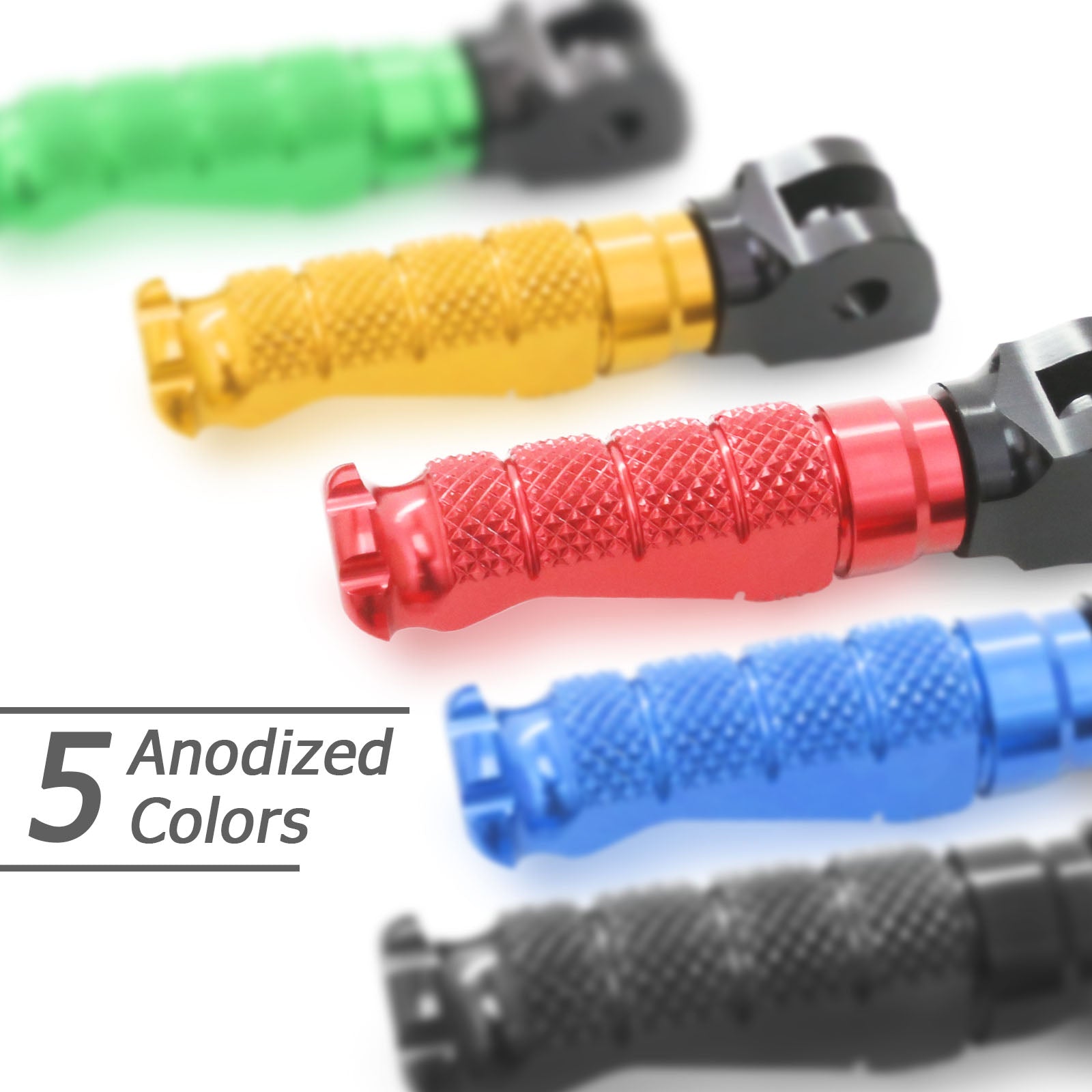 {Front}  Fits Yamaha XSR 900 16-25 Engraved Logo R-FIGHT Foot Pegs