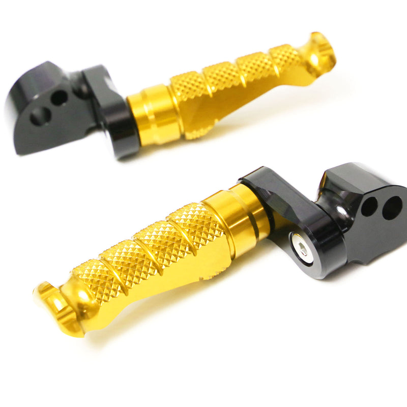 {Rear}  Fits Kawasaki ZH2 ZX-10R Z E-1 Ninja 7 25mm Extension R-FIGHT Foot Pegs