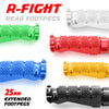 {Rear}  Fits Honda CBR1000RR-R CB125R Rebel 500 25mm Adjustable R-FIGHT Foot Pegs