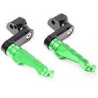 {Rear}  Fits Kawasaki ZH2 ZX-10R Z E-1 Ninja 7 40mm Extension R-FIGHT Foot Pegs