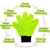 UltraSoft 5-Finger Car Detailing Glove (1pc) – High Absorption & Heat-Resistant