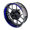 Fit Honda CB1000R Logo Moto GP Stripe 17 inch Wheel Rim Sticker - MC Motoparts