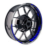 Fit Suzuki GSX1300R Hayabusa Logo GP 17 inch Rim Wheel Stickers Racing Check