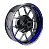 Fit Ducati Hypermotard 1100 Logo GP 17 inch Rim Wheel Stickers Racing Check