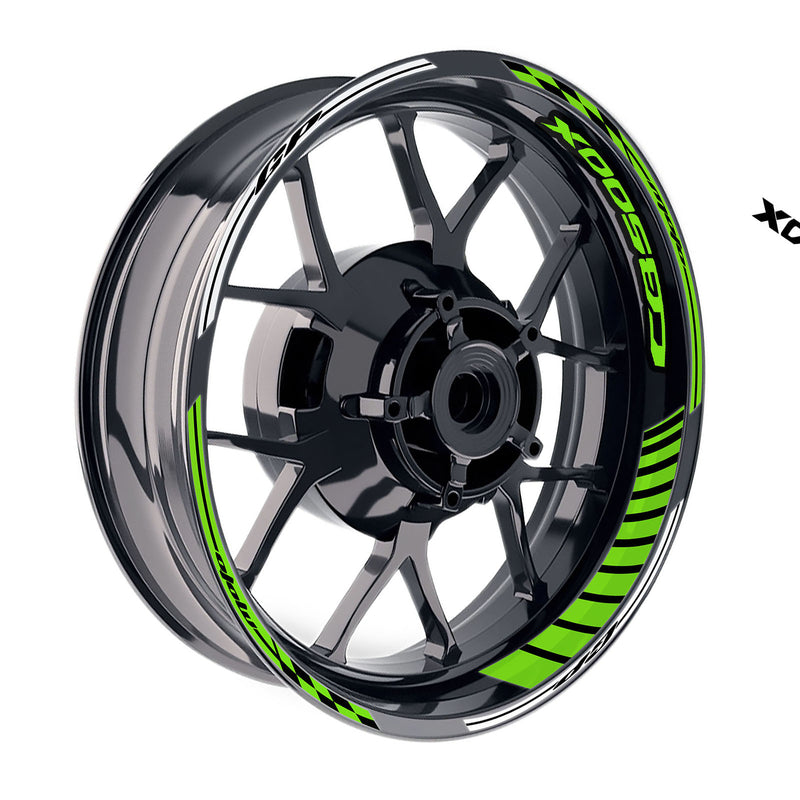 Fit Honda CB500X Logo GP 17 inch Rim Wheel Stickers Racing Check