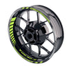 Fit Kawasaki Vulcan S 650 EN650 Logo Moto GP Stripe 17 inch Wheel Rim Sticker - MC Motoparts
