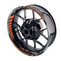 Fit Suzuki ?G Hayabusa Logo Moto GP Stripe 17 inch Wheel Rim Sticker - MC Motoparts