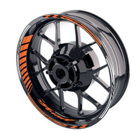 Fit Honda CB919 Hornet CB600F Logo Moto GP Stripe 17 inch Wheel Rim Sticker - MC Motoparts