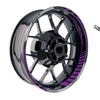 Fit Ducati Hypermotard 950 Logo GP 17 inch Rim Wheel Stickers Racing Check