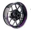 Fit Kawasaki Ninja 1000 650 400 Logo GP 17 inch Rim Wheel Stickers Racing Check