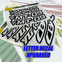 Fit Yamaha YZF R1 98-18 Logo Moto GP Stripe 17 inch Wheel Rim Sticker - MC Motoparts