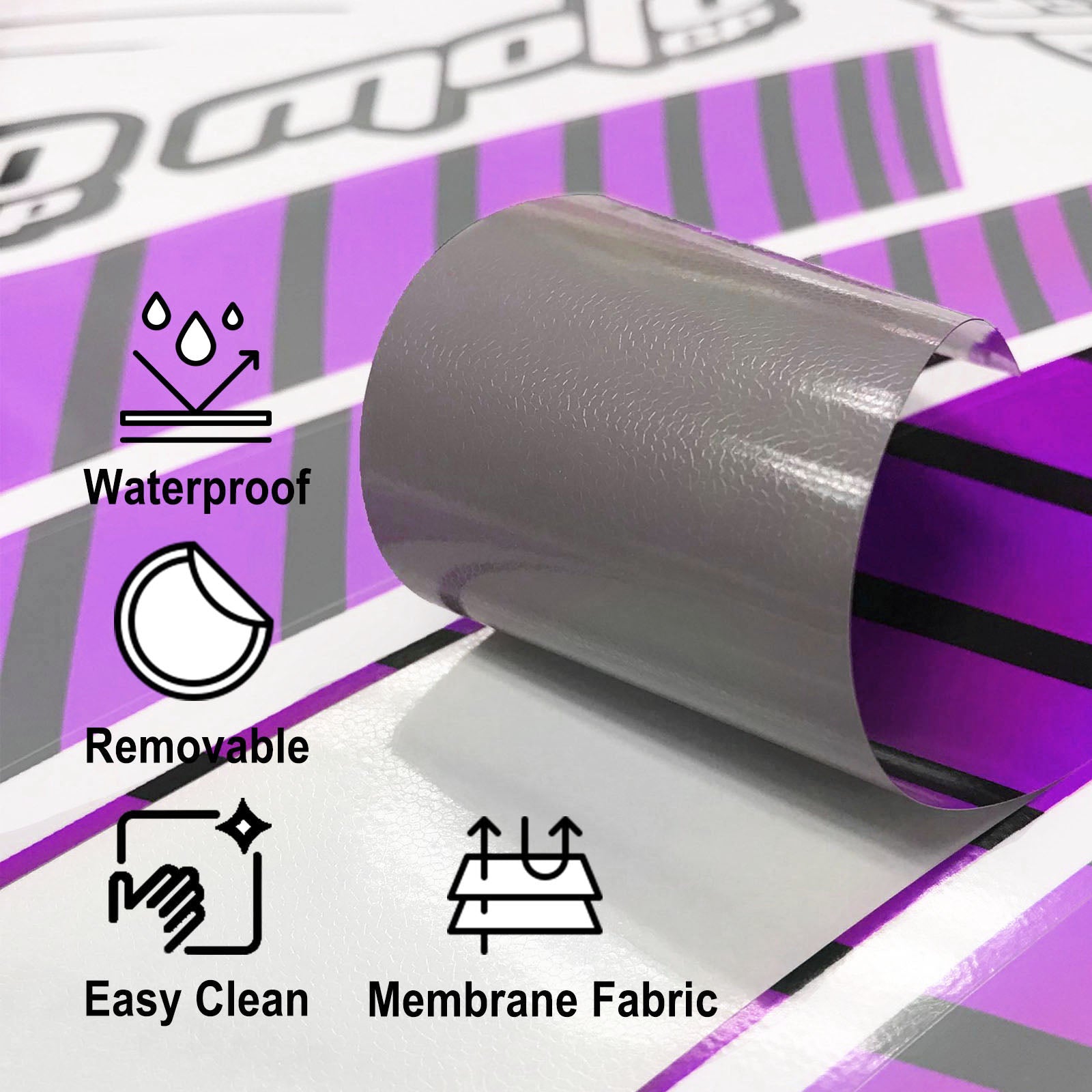 Fit Kawasaki Z H2 Logo Moto GP Stripe 17 inch Wheel Rim Sticker - MC Motoparts