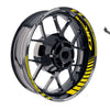 Fit Honda CBR600RR Logo GP 17 inch Rim Wheel Stickers Racing Check