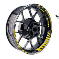 Fit Suzuki GSXR1000 Logo GP 17 inch Rim Wheel Stickers Racing Check