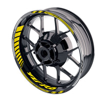 Fit Yamaha YZF R6 99-18 Logo Moto GP Stripe 17 inch Wheel Rim Sticker - MC Motoparts