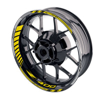 Fit Kawasaki Z400 Logo Moto GP Stripe 17 inch Wheel Rim Sticker - MC Motoparts