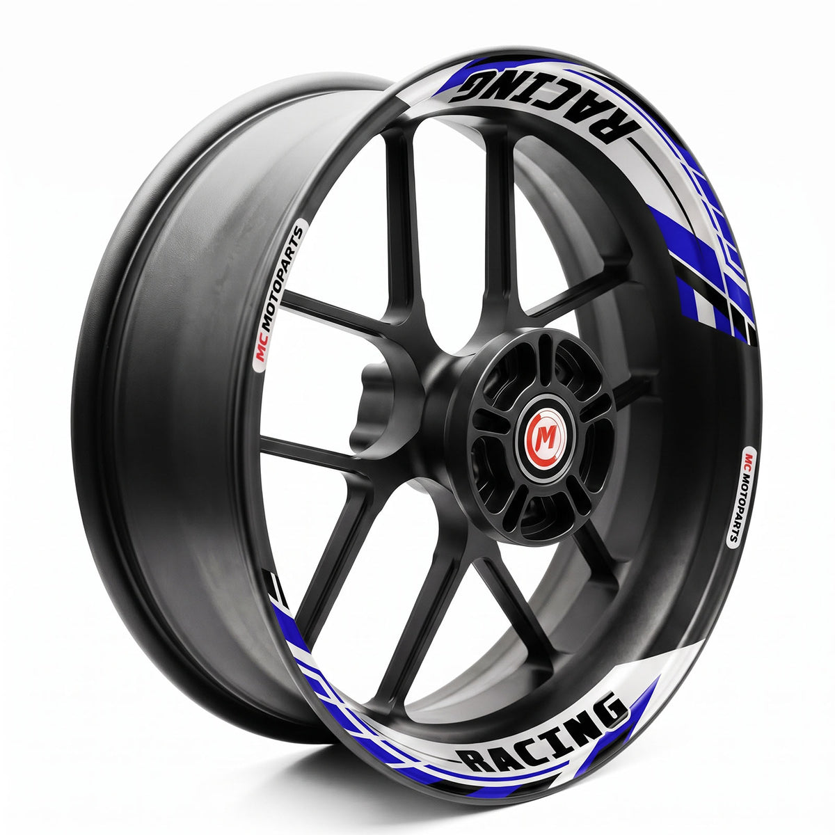 Autocollant de jante amovible J01 17 pouces, 2 pièces, avant et arrière, pour Aprilia Tuono V4R