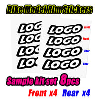 Ducati HyperMotard 950 wheel stickers and rim decals set by StickerBao, featuring bike-specific inner rim decal design.