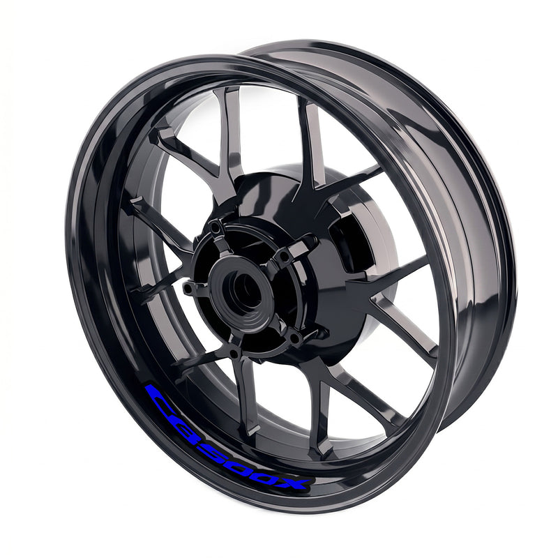 Honda CB500X wheel rim sticker set by StickerBao, featuring bike model-specific decals for inner rim customization.