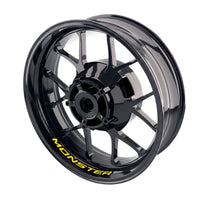 Ducati Monster 750 wheel rim sticker set by StickerBao, bike model-specific decals for inner rim decoration on motorcycle wheels.