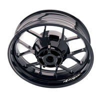 Kawasaki NINJA ZX-14R inner rim sticker set by StickerBao, wheel decals for custom motorcycle rim decoration