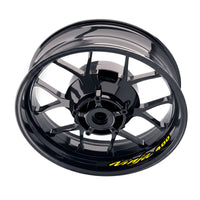 Kawasaki Ninja 400 EX400 inner rim sticker set by StickerBao, wheel decals for bike model-specific rim decoration.