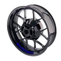 Yamaha XSR 900 wheel stickers and rim decals set by StickerBao, bike model-specific inner rim decal design for custom motorcycle look