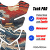 Gas Tank Sticker Motorcycle Tank Pad Protector Anti Slip Shield Vintage Wave MC Motoparts x StickerBao