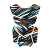 Gas Tank Sticker Motorcycle Tank Pad Protector Anti Slip Shield Vintage Wave - MC Motoparts