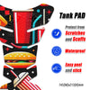 Gas Tank Sticker Motorcycle Tank Pad Protector Anti Slip Fish Bone Vintage Wave MC Motoparts x StickerBao