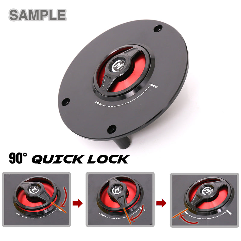 Detail about fuel cap Fit Honda CB1000R CBF600 REVO Quick Release Fuel Cap