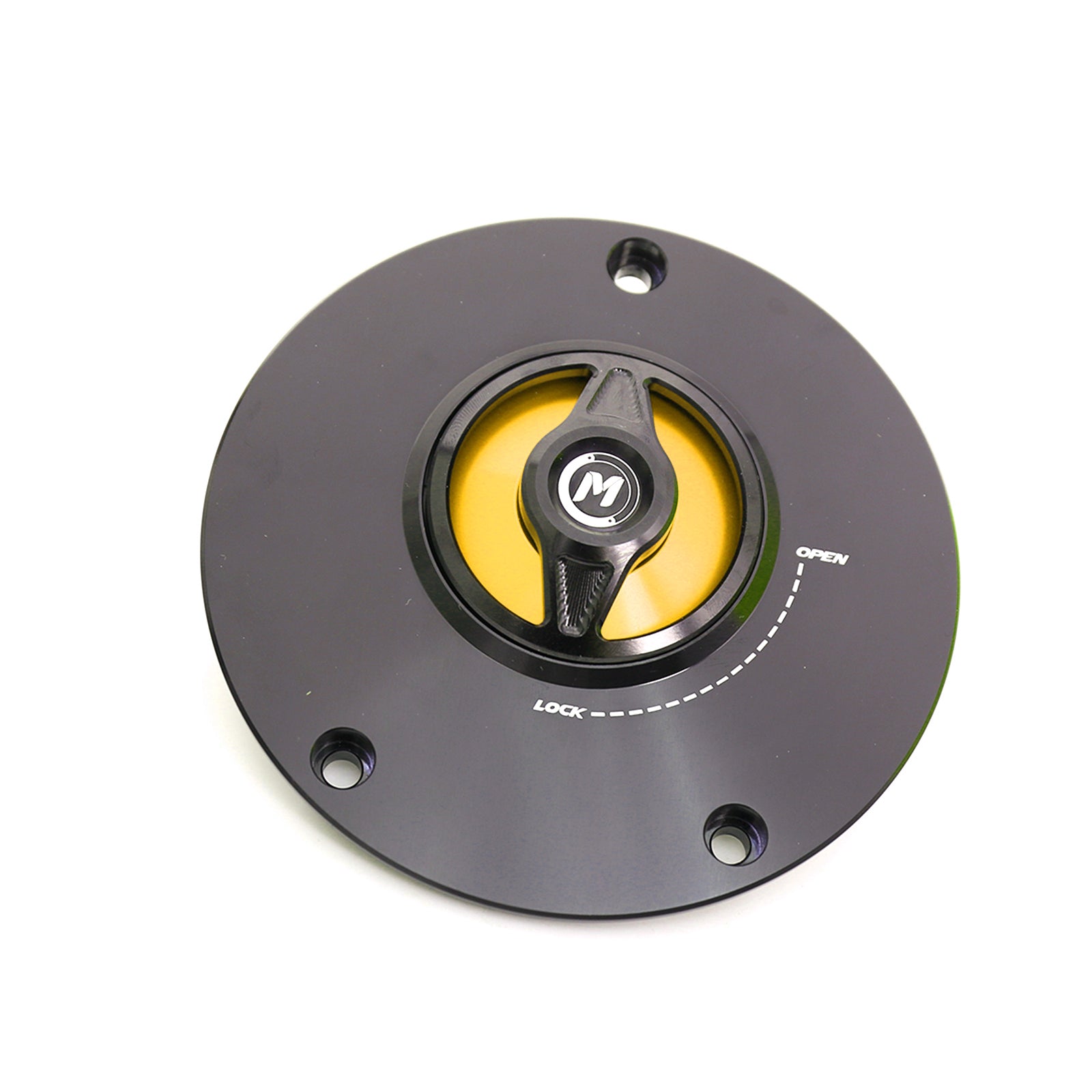 Gold Quick Lock Release REVO fuel cap for mototorcycle