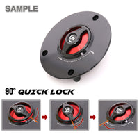 Quick Lock Release REVO fuel cap for mototorcycle