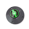 Green Quick Lock Release REVO fuel cap for mototorcycle