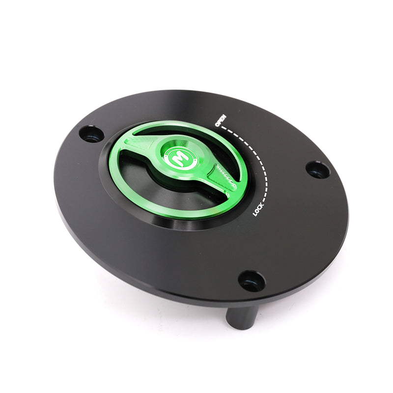 Green fuel cap Fit Ducati Monster 797 1200 600 REVO Quick Lock Fuel Cap