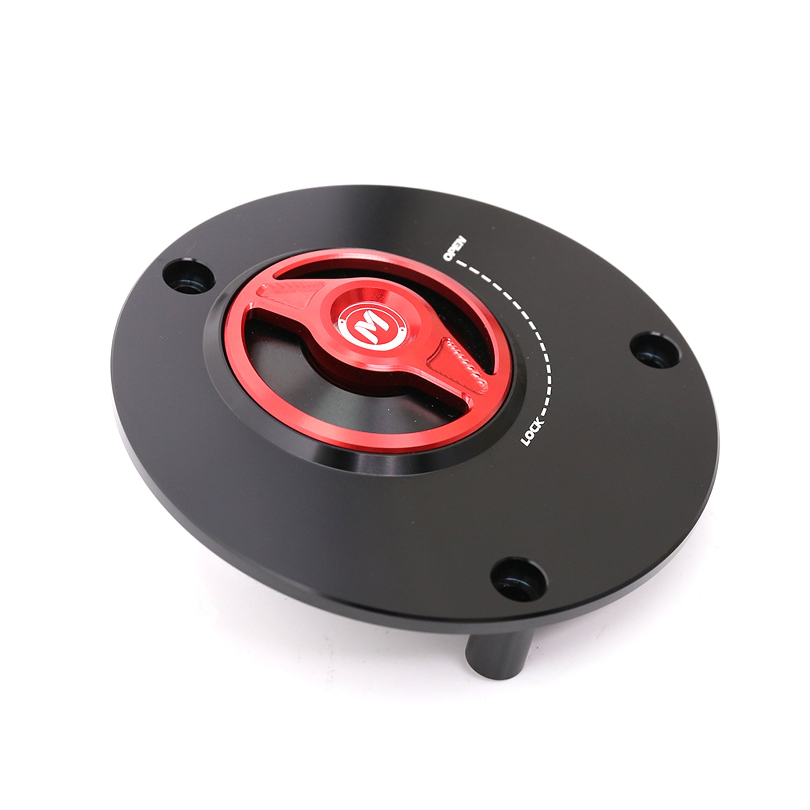 Red fuel cap Fit Yamaha YZF R125 R25 R6 REVO Quick Lock Fuel Cap