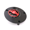 Red Quick Lock Release REVO fuel cap for mototorcycle
