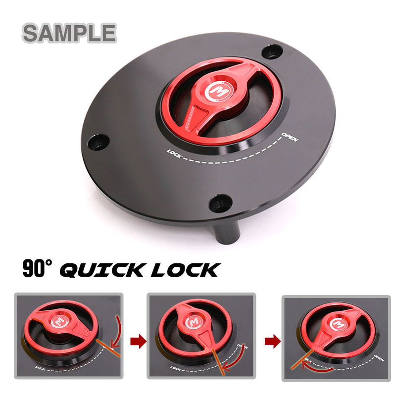 Detail about fuel cap Fit Ducati Super Sport S ST3 ST4 REVO Quick Lock Fuel Cap