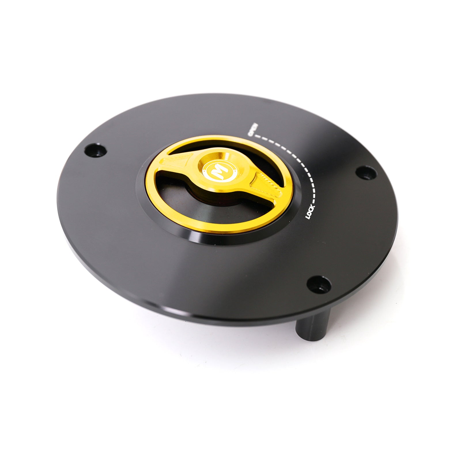Gold fuel cap Fit Honda CBR600RR CBR600F REVO Quick Lock Fuel Cap