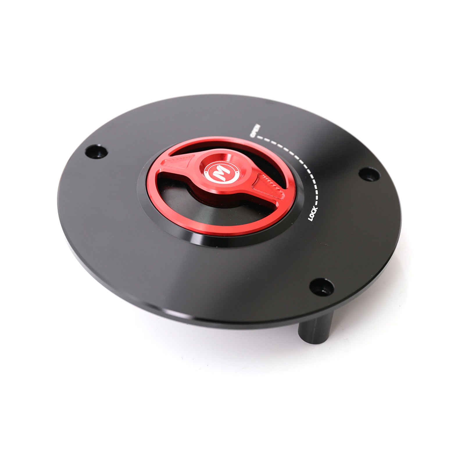 Red fuel cap Fit Honda CBR600RR CBR600F REVO Quick Lock Fuel Cap