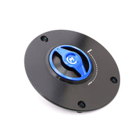 Blue fuel cap Fit Kawasaki Z900RS Z750R Z125 REVO Quick Lock Fuel Cap