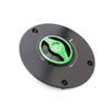 Green fuel cap Fit Kawasaki Z900RS Z750R Z125 REVO Quick Lock Fuel Cap