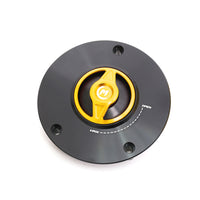 Gold Quick Lock Release REVO fuel cap for mototorcycle