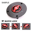 Detail about fuel cap Fit Suzuki GSR750 GSX650F REVO Quick Lock Fuel Cap